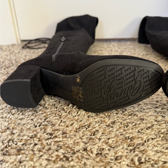 Gianni Bini Black Over the Knee Boots - Picture 15 of 16